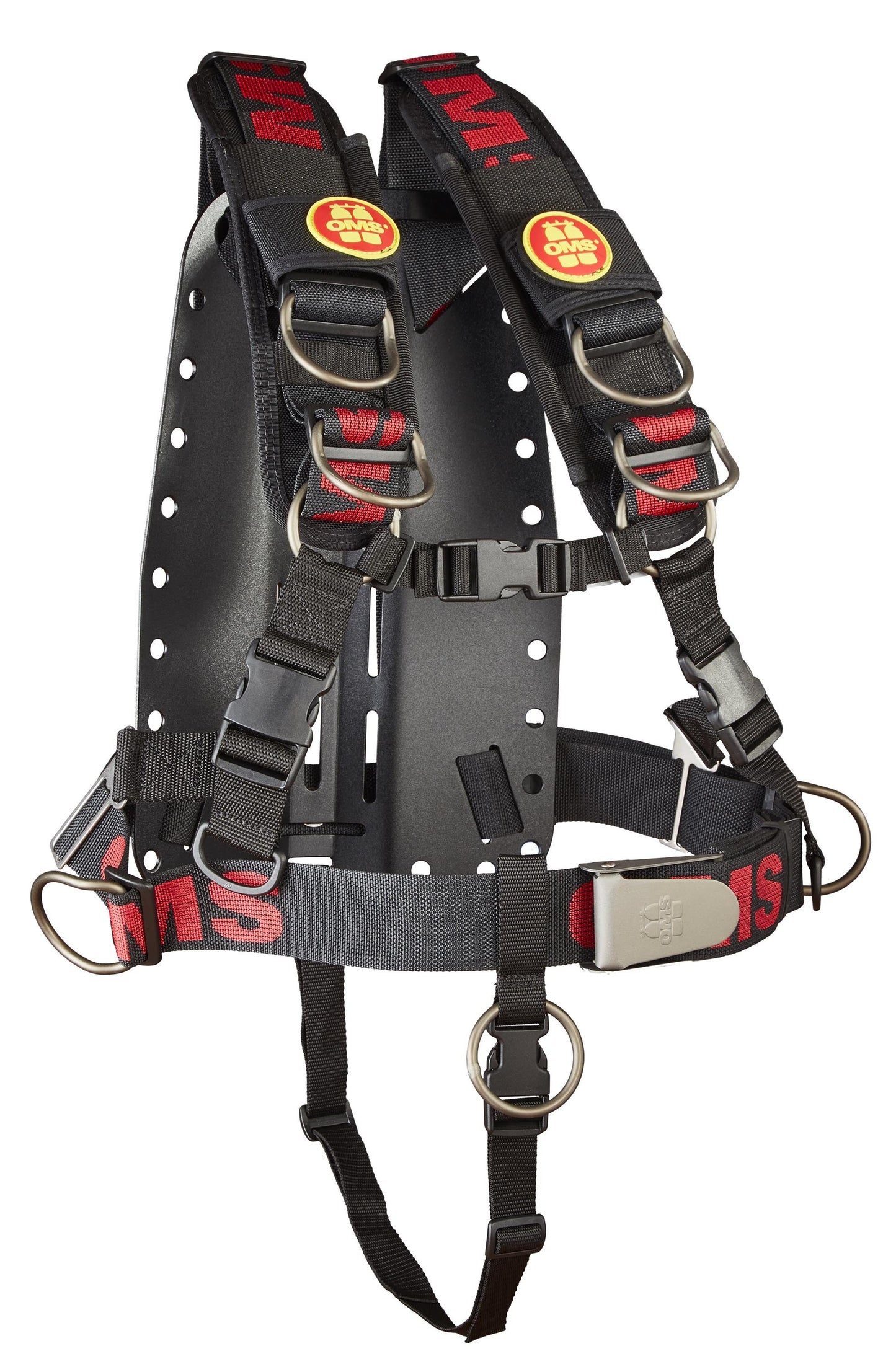 OMS AL Backplate with Comfort Harness System II