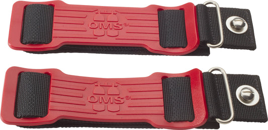 Mounting Straps Set (attaches to backplate), for Cylinders with 3.5" / 90 mm diameter or less